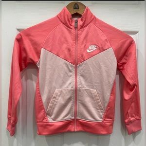 Youth Pink Nike Track Jacket size 6X